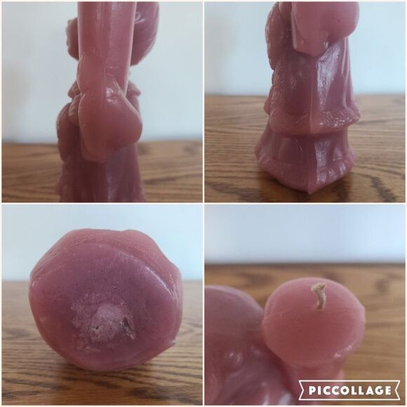 Vintage Candle - Novelty Wax Candle - CHOIRBOY CARRYING A CANDLE - Rare Unique - Picture 16 of 16